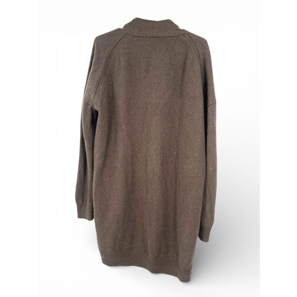 VINCE. L 100% Cashmere Cardigan Knit Sweater Open Front Luxury Designer Women's - Picture 4 of 5